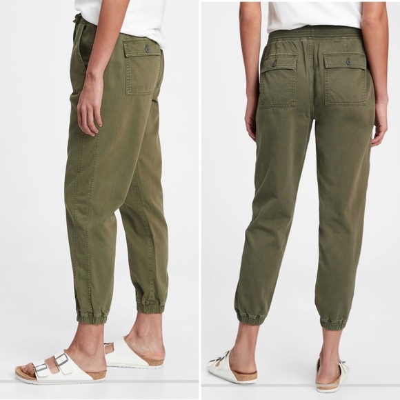 Gap Ribbed Pull-On Joggers with Washwell - Picture 2 of 7